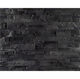 Pietre decorative da parete GS-SIERRA, nere