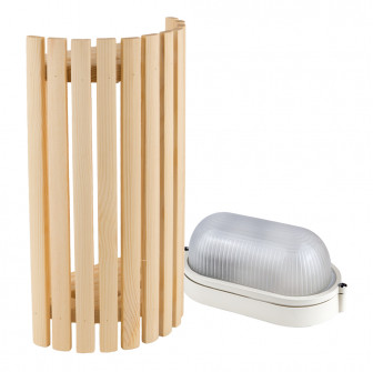 Set lampada e reticolo Sawo 914-VP, pino