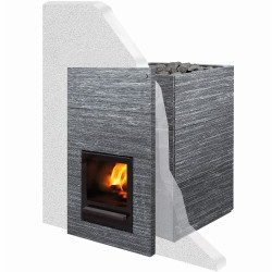 Stufa a legna per sauna - TULIKIVI KINOS 20 GRAFIA