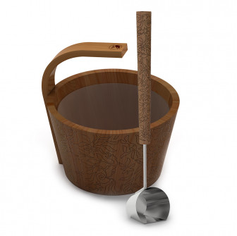 Set sauna SAWO - Più vapore, premium, cedro 4 l