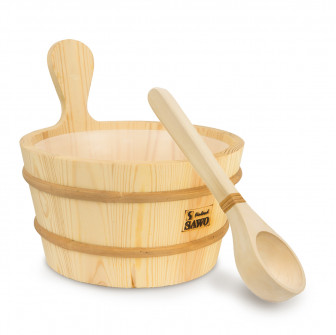 Set sauna SAWO - Più vapore, Standart 4 l