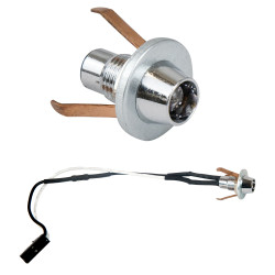 Saetta per sauna Led Lite 1, argento  Saetta per sauna Led Lite 1, argento