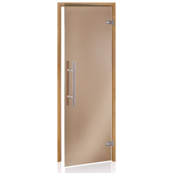AD PREMIUM LIGHT porte per sauna in vetro, Pioppo tremulo  AD PREMIUM LIGHT porte per sauna in vetro, Pioppo tremulo