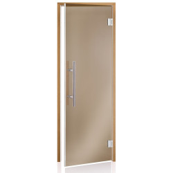 AD LUX porte per sauna in vetro, Pioppo tremulo  AD LUX porte per sauna in vetro, Pioppo tremulo
