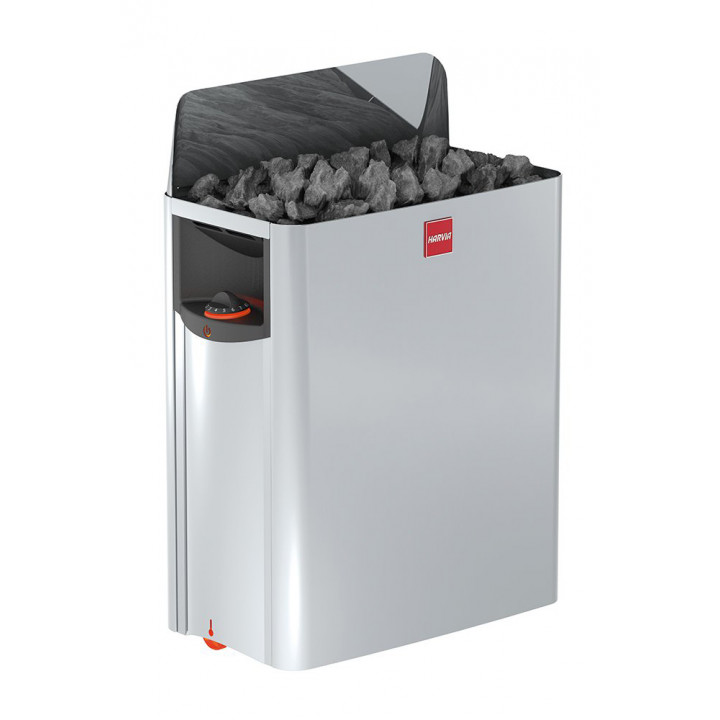 Riscaldatore elettrico per sauna - HARVIA The Wall SW80 8,0 kW con pannello di controllo