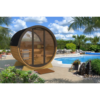 Casa sauna - Sauna con piscina