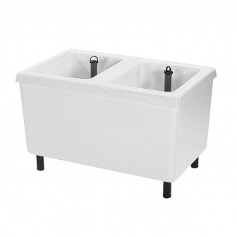 SAUFLEX pediluvio 800 x 500 x 530 mm