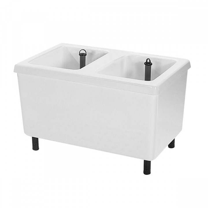 SAUFLEX pediluvio 800 x 500 x 530 mm