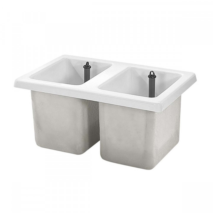SAUFLEX pediluvio 800 x 500 x 390 mm
