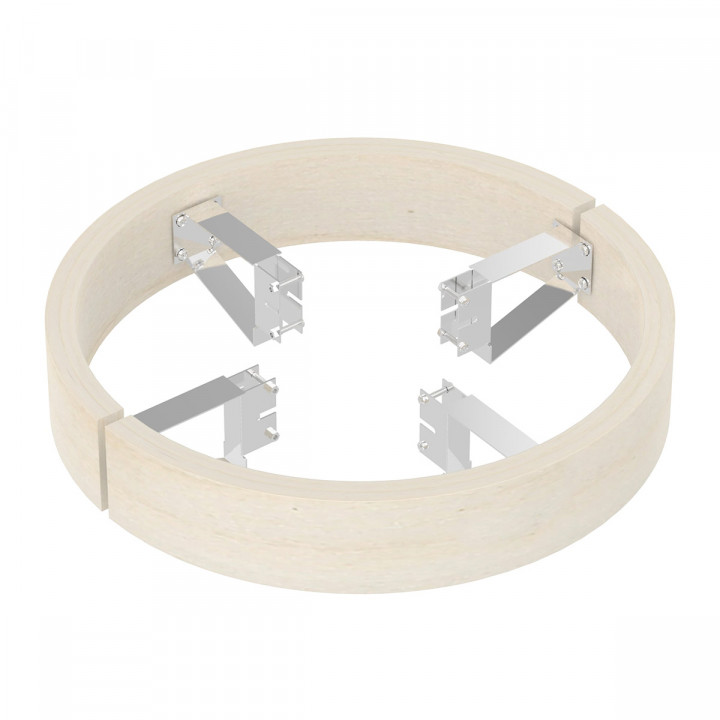 Ringhiera di sicurezza - per riscaldatore SAWOTEC Tower Roundx, Aspen, TH4/TH5