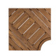 Modulo angolare per panche da sauna modulari, in pino