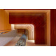 Modulo angolare per panche da sauna modulari, in pino
