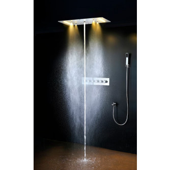 Steamtec Tolo doccia a pioggia, 380x700 mm