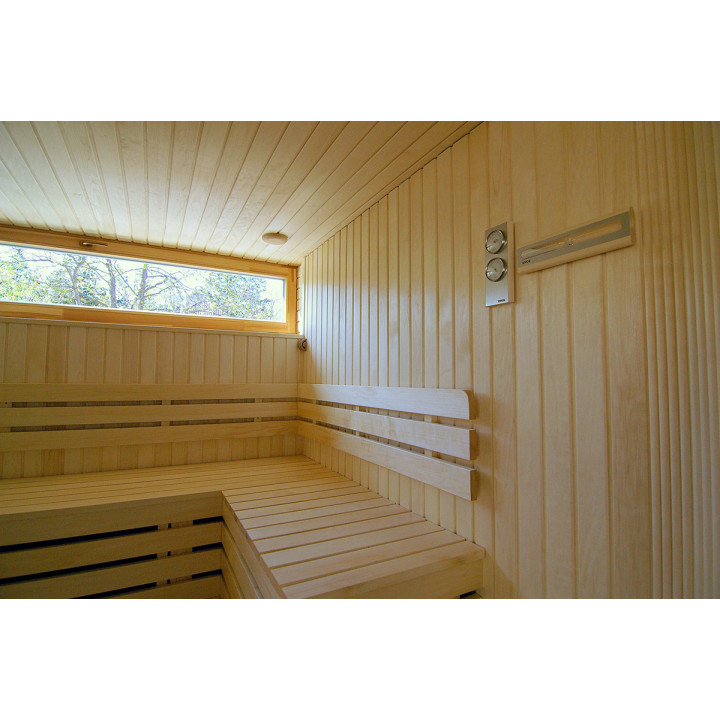Rivestimento sauna Aspen, 15 x 90, 6 pz., Classe A