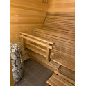 Panca sauna modulare ERGONOMIC, Thermo pioppo - 7