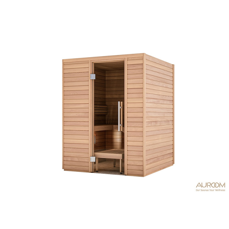 Cabina sauna Auroom, 163x163x205cm