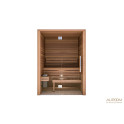 Cabina sauna Auroom 150x150x205cm, con vetro - 1