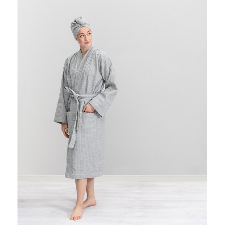 Accappatoio, L / XL, grigio chiaro