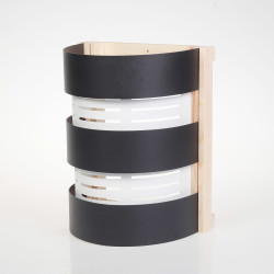 Paralume SAUFLEX, nero, bianco  Paralume SAUFLEX, nero, bianco