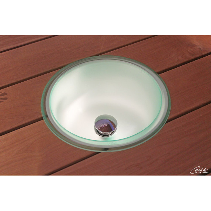 Ciotola illuminata a LED CARIITTI con valvola di scarico dell'acqua 5 l