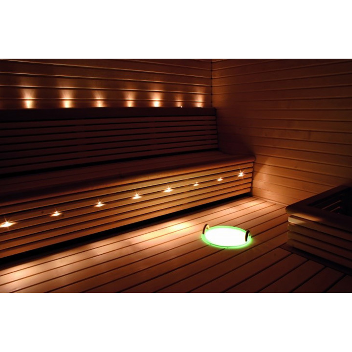 Ciotola illuminata a LED CARIITTI con valvola di scarico dell'acqua 5 l