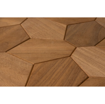 Pannelli decorativi in legno termoabachi HEXACON