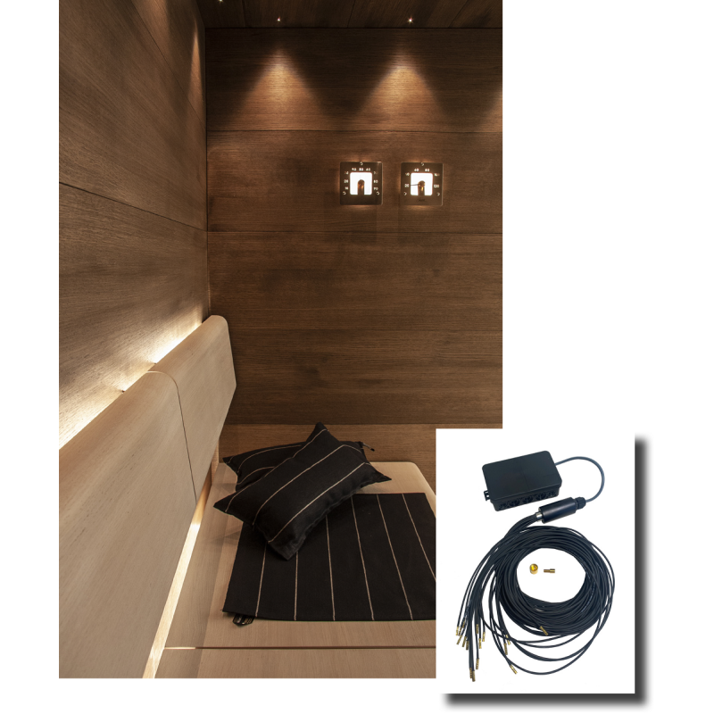 Set illuminazione sauna CARIITTI VPL10 - E161
