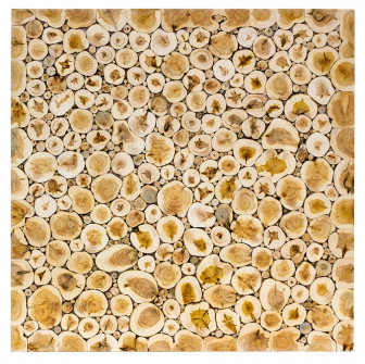 Pannello sottile in legno di ginepro, 500 × 500 mm