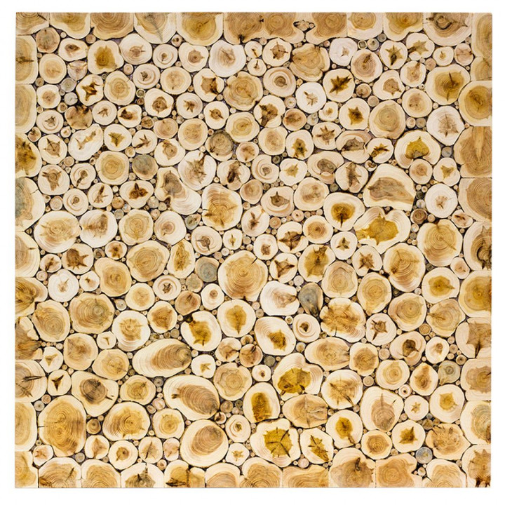 Pannello sottile in legno di ginepro, 500 × 500 mm