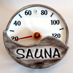 Termometro per sauna in ceramica - SAUNA  Termometro per sauna in ceramica - SAUNA