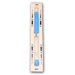 Clessidra per sauna - 15 min, blu  Clessidra per sauna - 15 min, blu