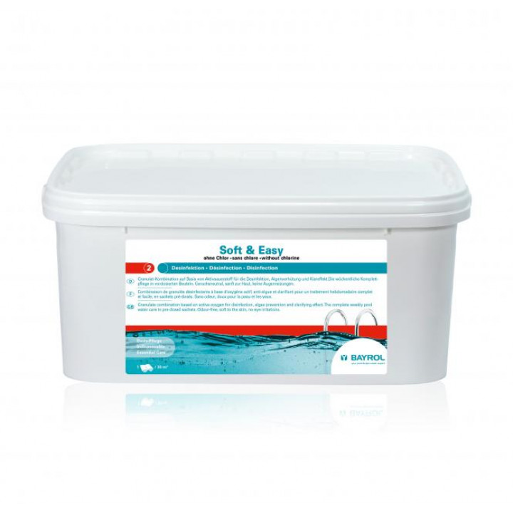Strumento per la manutenzione della piscina Soft & Easy, SENZA CLORO, 16,8 kg