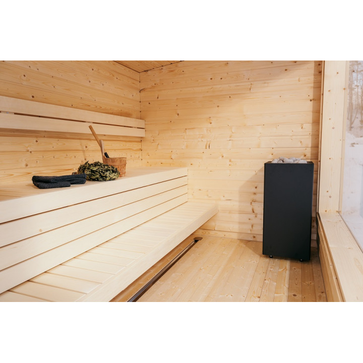 Riscaldatore elettrico per sauna - HUUM CORE, nero