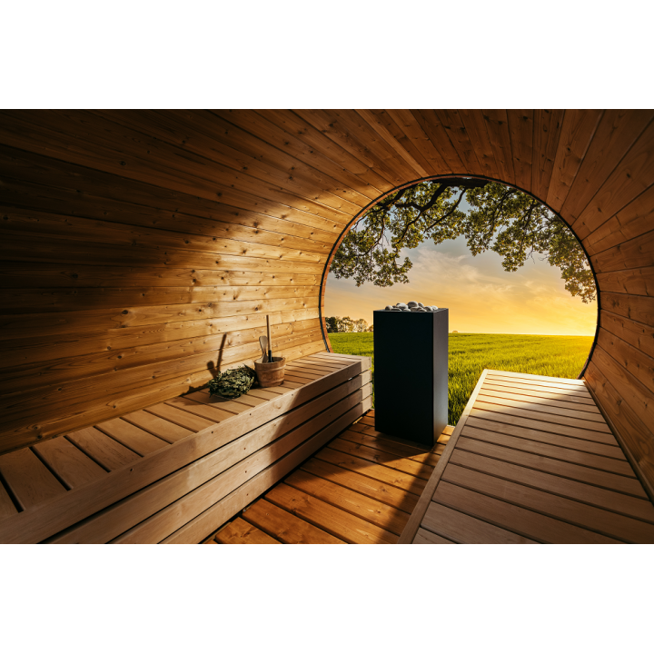 Riscaldatore elettrico per sauna - HUUM CORE, nero