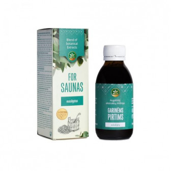 Miscela di estratti vegetali per saune con olio essenziale di eucalipto, 150 ml