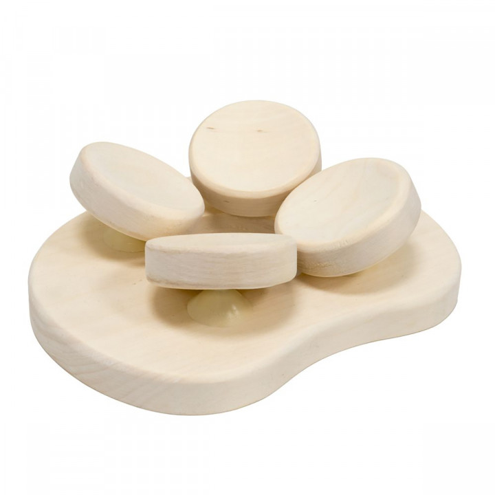 Cuscino per sauna, in confezione regalo, in legno di pioppo tremulo