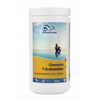 Cloro a lenta dissoluzione CHEMOCLOR T-Compresse da 200 g, 1 kg