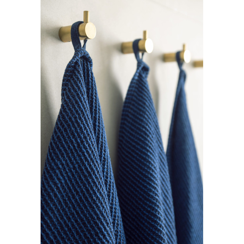 Asciugamano sauna RENTO - KENNO, blu, 90 × 180 cm
