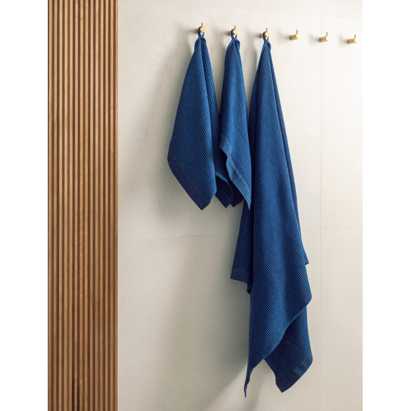 Asciugamano sauna RENTO - KENNO, blu, 50 × 70 cm