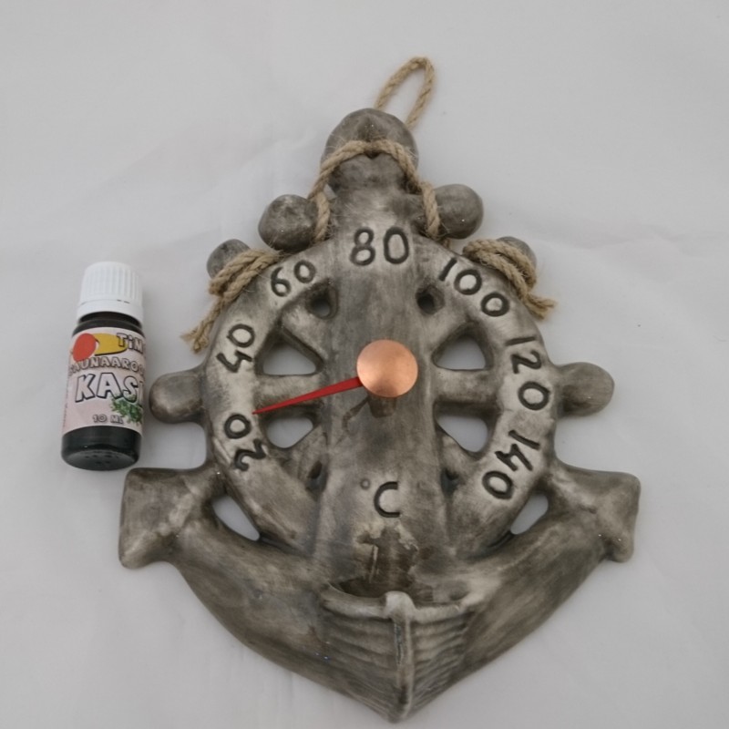 Termometro per sauna in ceramica - ancora Termometro per sauna in ceramica - ancora