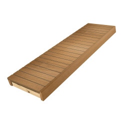 Panca sauna, termo pioppo, 400x1600-2400 mm  Panca sauna, termo pioppo, 400x1600-2400 mm
