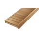 Panca sauna, termo tremolo, 600x1600-2400 mm