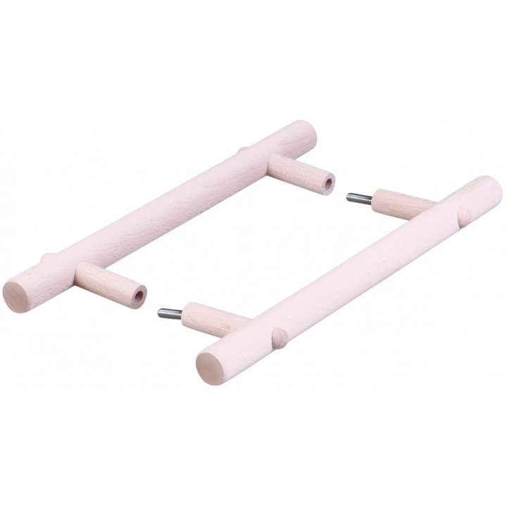 Set di maniglie per porte in legno