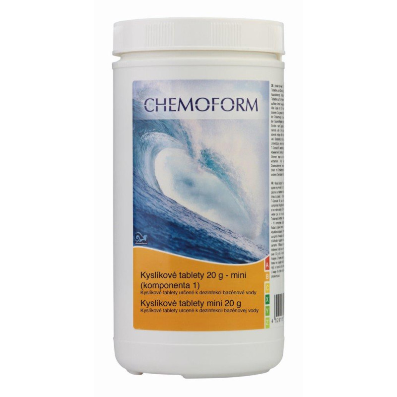 CHEMOFORM Aquablanc O2 compresse di ossigeno attivo, 1 kg