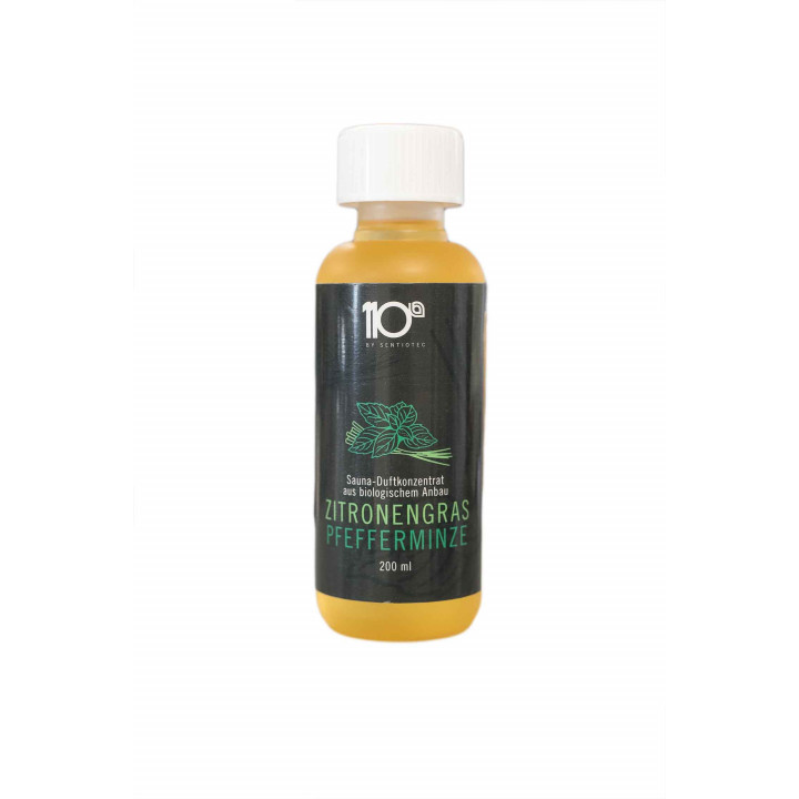 Aroma concentrato di sauna Sentiotec 110 °, menta piperita alla citronella
