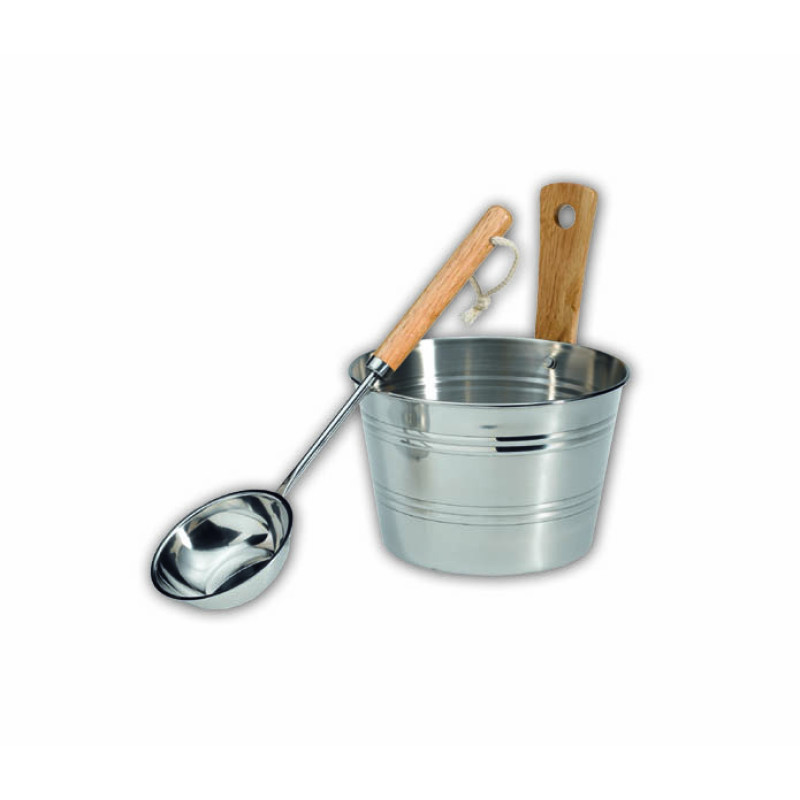 Set sauna EOS in acciaio inossidabile