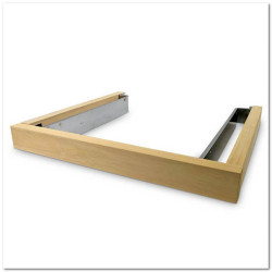 Ringhiera di sicurezza - per riscaldatori EOS Bi-O Cubo con staffe di montaggio  Ringhiera di sicurezza - per riscaldatori EOS Bi-O Cubo con staffe di montaggio