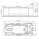 Vasca da bagno AQ-27 USM-UVM
