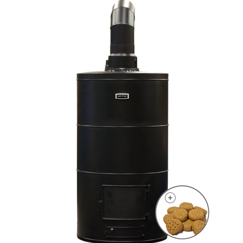 Stufa a legna per sauna - AITO AK-95, con pietre in ceramica