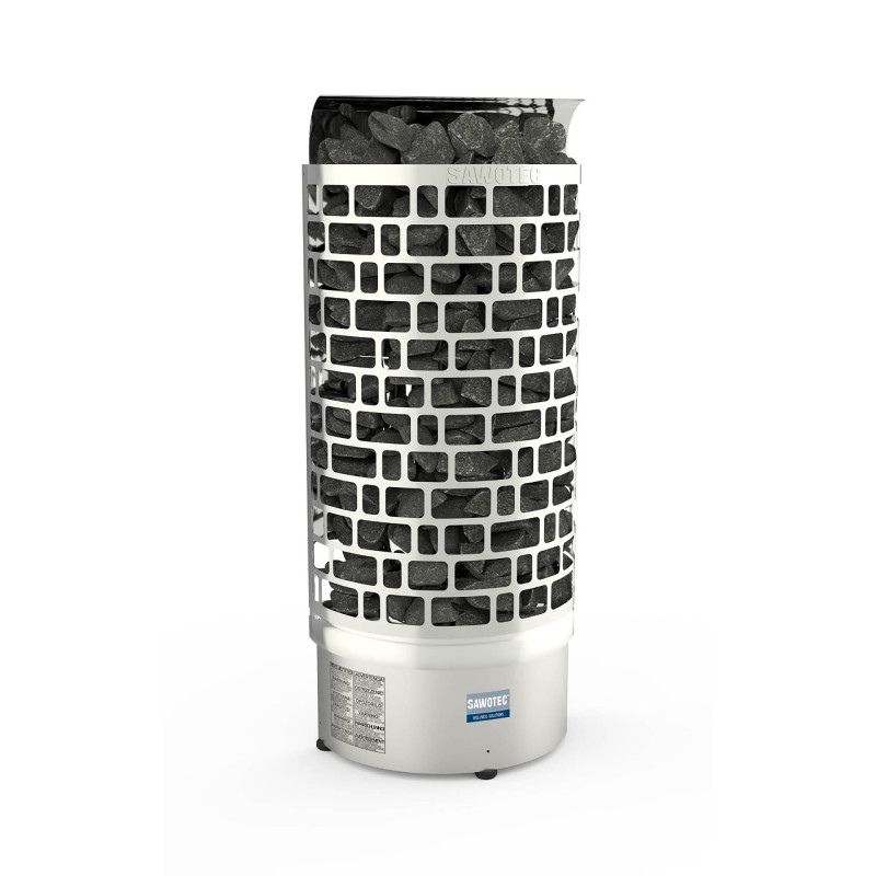 Stufa elettrica per sauna – SAWOTEC Ari Wall, senza unità di controllo